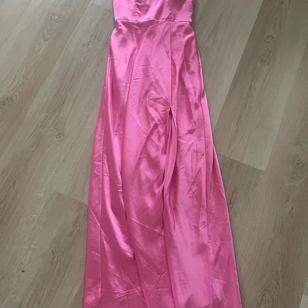 Pink Bridesmaid Dress